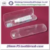 Hard plastic travel toothbrush case tooth brush box with good quality
