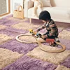 35x35 CM Carpets for Living Room Bedroom Children Kids Soft Patchwork Carpet Magic Jigsaw Splice Puzzle Climbing Baby Mats