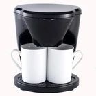 Hot Drip Type 2 Cup Home Hotel Company coffee maker automatic