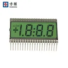 Reflective Transparent Lcd Screen Custom Green-Yellow Lcd Panel 4 Digit 40 Pins Lcd Module