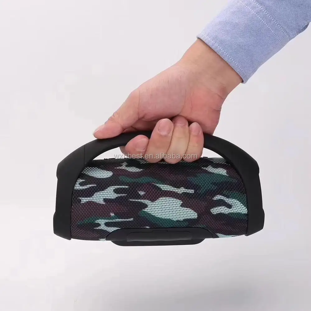 New Arrival Portable Fabric Wireless Speaker Boombox mini Speaker BT 6W Speaker Cloth Support TF Card/USB/AUX - ANKUX.COM