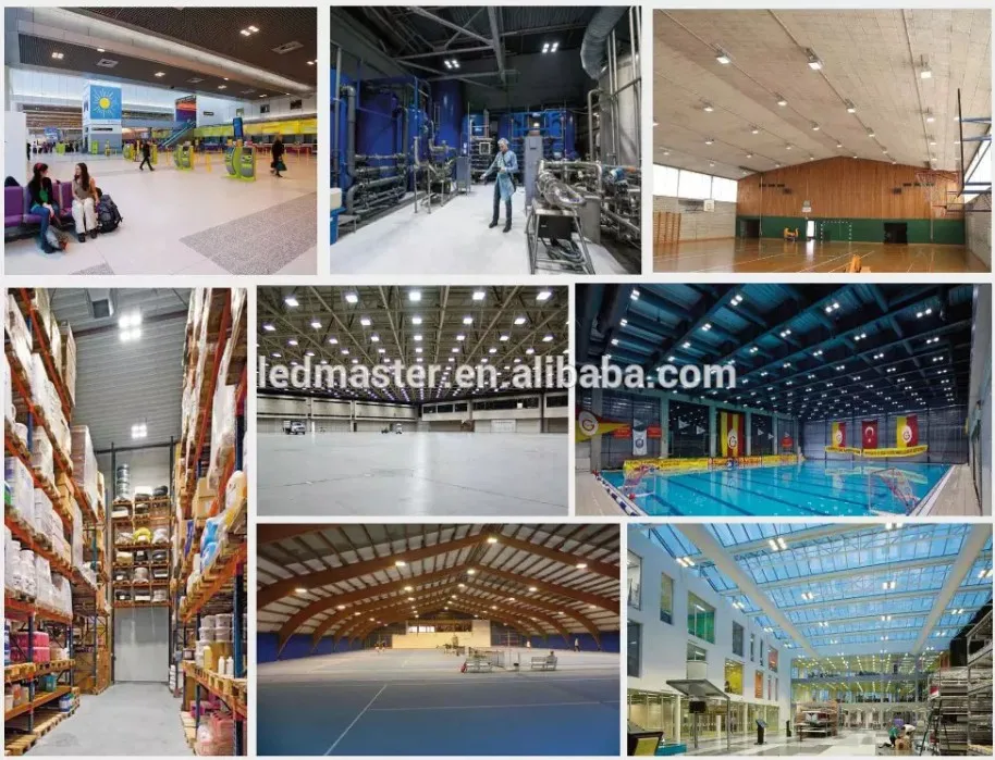 200lm/W low UGR 100w 150w 200w 250w zigbee wireless control led high bay for warehouse - ANKUX.COM