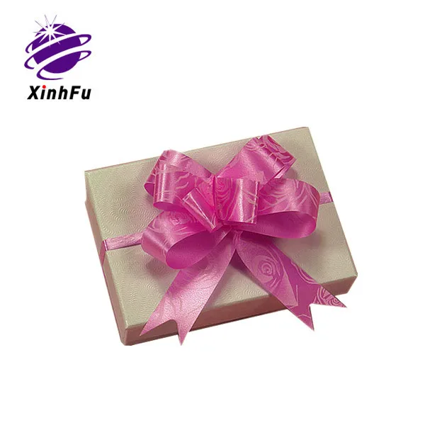 wholesale gift wrapping pp pull string ribbon bow wedding