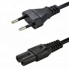 Russia 2.5A 250V IEC connector C7 2 pin plug for adapter