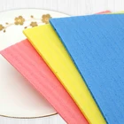 New factory Produce and Wholesale Magic Wet Cellulose Sponge Cleaning Cloth for Kitchen-4mm thickness 18x20cm 3pcs/bag