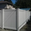 Decorative White PVC Vinyl Plastic fence panels