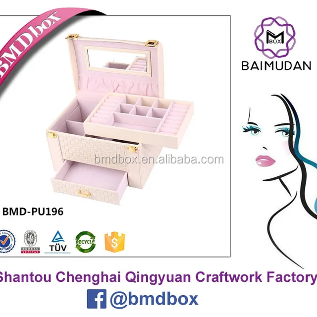 wedding gift usb wholesale cheap leather jewellery box chinese