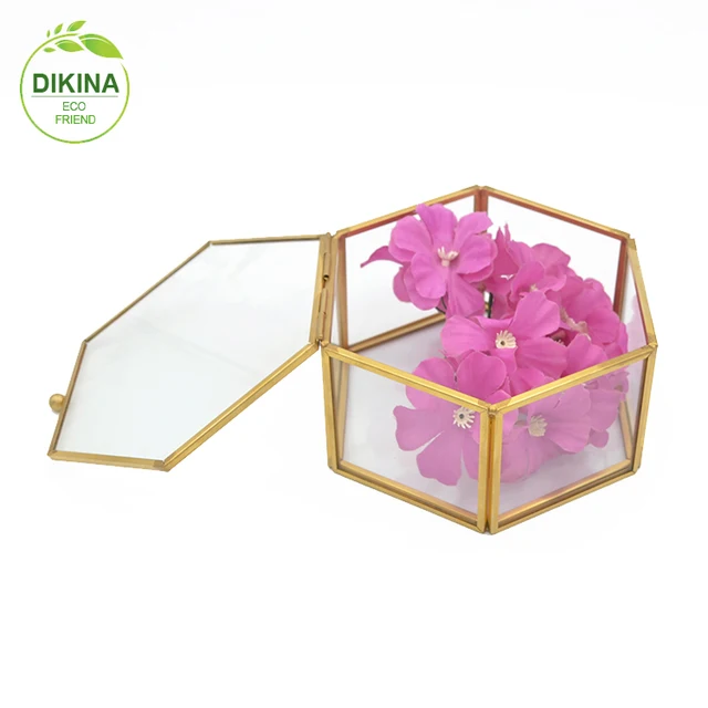 china hexagon jewelry gift box