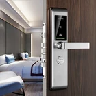 hotel key card reader card swipe door lock system digital Security smart door lock