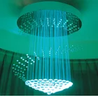 New style 45W LED pendant light decoration with remote control restaurant maria theresa crystal chandelier