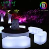 led light up 16 RGB mood color Waterproof IP68 Outdoor Plastic Led Park Bench
