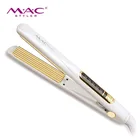 Flat iron and PTC Ceramic Plate LCD Display and Ergonomic Handle hair straightener