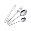 Smooth easy cleaning solid silver cutlery stainless steel cutlery