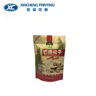 wholesale cheap zip lock food heat seal brown paper bag kraft with logo print