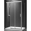 Semi Frameless Triple Custom Made Bathroom Sliding Shower Door