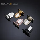 RX-828 Round Rubber Adjustable Stainless Steel Draft Door Stopper