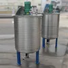 Stainless Steel Diesel Fuel Horizontal Water Mix Heater Tank Shampoo Production Line Equipment