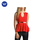 Latest Women's Sleeveless Fashion T-shirt