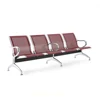 Public places metal steel waiting room chairs medical 4 seater