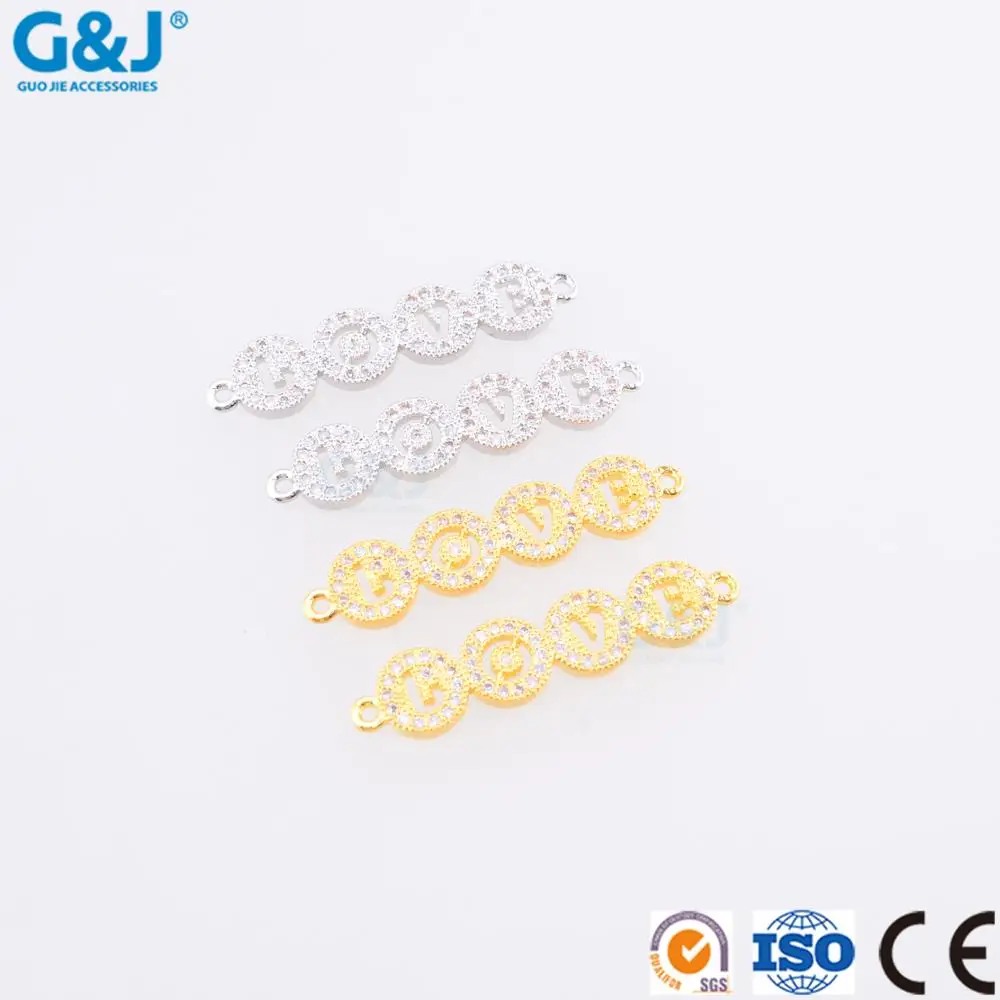 Guojie brand high quality ZC micro pave amazing girls pendant jewelry charm pendant