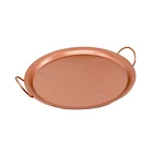 European style leather decorative dubai hotel make up welcome shallow tray