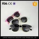 TTY-0038 PC plastic material promotional fashion children adult UV400 sunglasses 2016 new PC plastic sun glasses