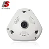 BoShen 3.0 MP Fisheye IP Camera 360 Degree WiFi Smart Home System build in two audio