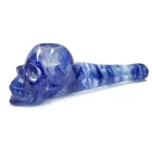 Trending Product Engraved blue smelting stone smoking pipe