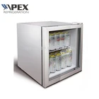New design mini cooler 220V voltage commercial beverage refrigerator portable mini bar fridge
