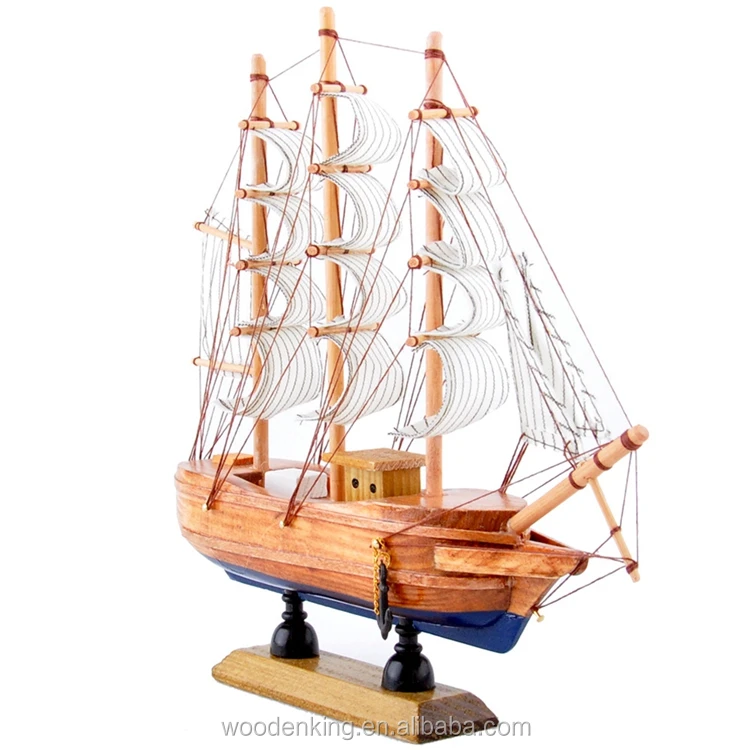 presents decorations model ship wood miniature wooden boat craft