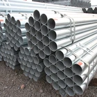 astm a53 gr.b galvanized welded round steel tube ms black pipe