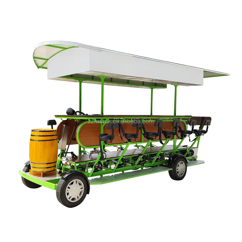 beer peddling cart