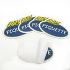 Custom Logo Adhesive Plastic PVC Die Cut Waterproof Stickers