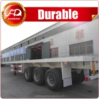 Factory Price Customized 40ft Flatbed Semi