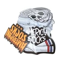 China supplier vinyl die cut sticker printing custom sticker logo print cute cartoon socks label