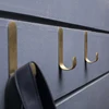 Nordic style brass furniture decorative coat wall hook HK-031
