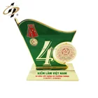 Wholesale Custom National Day Anniversary Metal Souvenir Trophy