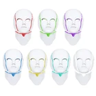 wholesale korean home use led mask facial 7 Colors Therapy Skin Tightening Remove Wrinkle Acne Equipment