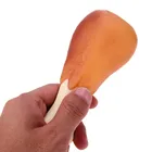 Pet Dog Squeak Chew Toys Funny Chicken Legs Designs Dog Toys For Small Large Dog Cat