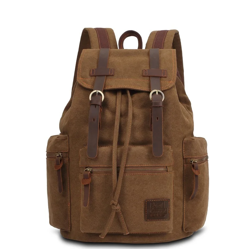 Stylish Backpack Women Men's Canvas Laptops Backpacks 14 Boy Girl School Bags For Teenagers Travel Women Bags Mochila Outdoor