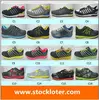 best price PU with mesh sport shoes stocklot 130801-4