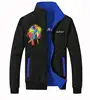 New Design Reversible Double-sided Wearable 3d Printing Winter Man Jacket