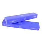 12inch custom pantone blue color printed Long LED corrugated packing box