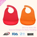 eco-friendly soft washable silicone baby bib