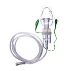 Hot selling medical disposable PVC nebulizer mask kit with oxygen supply tubing