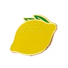 Pinsl Pin Logo Design Fruit Lemon Decorative Lapel Pinsl Made Cheap Custom Hard Enamel Pin Badge