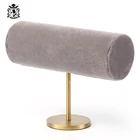 Metal T Bar Stand Jewelry Bracelet Display Bangle Holder