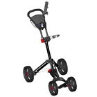 New Developed 4 Wheel Golf Trolley Black