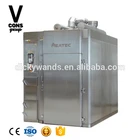 Meat smoke machine for ham processing