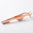Hot sale cosmetic eyelash tweezers for volume extensions